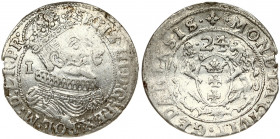 Poland Gdansk 1 Ort 1624/23 Sigismund III Vasa (1587-1632). Obverse Lettering: SIGIS III D G REX POL M D L R PR. Reverse Lettering: MONETA CIVIT GEDAN...