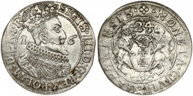Poland Gdansk 1 Ort 1624/23 Sigismund III Vasa (1587-1632). Obverse Lettering: SIGIS III D G REX POL M D L R PR. Reverse Lettering: MONETA CIVIT GEDAN...