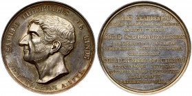 Poland Medal 1842 Samuel Teophilus de Linde; by J. Mainert; Samuel Teofil Linde - medal signed IOS MAYNERT; minted in 1842 in recognition of the docto...