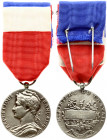 France Medal 1978 Ministry of Labor and Social Security. Silver. Weight approx: 12.24 g. Diameter: 30x27 mm.