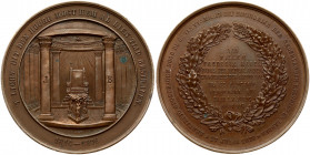 Netherlands Masonic Medal 1876 Prince Frederik 60th Ann. Grand Master Masonic Order Medal. Prince Frederick of the Netherlands; Prince of Orange-Nassa...