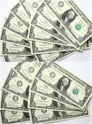 USA 1 Dollar (2006-2009)Banknotes . Obverse: Portrait of George Washington at center. Treasurer's Signature and Federal Reserve Bank Seal at left. Sec...