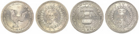 Cambodia 1959 Aluminium issues of 10 Sen & 20 Sen (2 x Coin lot) both AU/UNC with lustre