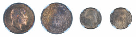 India 2 coin lot;

1/12 Anna 1910c KM-498

1/4 Anna 1910c KM-502