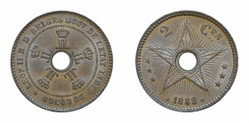 2 coins lot ; Belgian Congo ; 

1888, 1 Centime, in UNC condition KM-1

1888, 2 Centimes, in UNC condition (Brown) KM-2