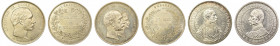 Denmark 4 coin lot of 2 Kroners, 

1888CS - KM 798

 1892CS - KM 800

 1903 - KM 802

1906 VBP - KM 803

All in UNC "62" condition