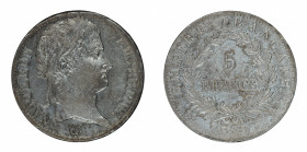 France 1813 A, 5 Francs, in VF-EF condition

KM-694.1