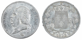 France, 1822 (W), 5 Francs, in AEF condition

KM-711.13