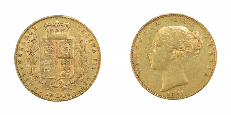 Great Britain, 1847, Sovereign, in good VF condition

S-3852

Weight is 0.2354 o...