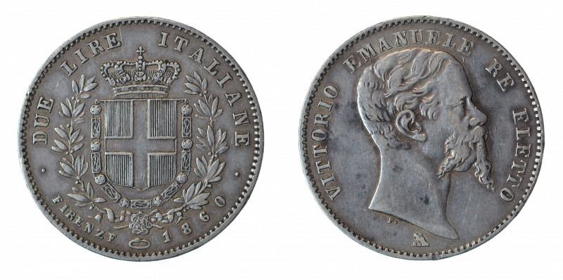 Italy Firenze, 1860, 2 Lire, in VF conditions

KM-12