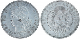 Argentina, 1882, Peso, in EF details condition

KM-29

Some cleaning