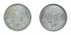 British Honduras 1939, 10 Cents, Graded MS 66 by NGC.



KM - 23