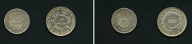Costa Rica 2 coin lot 

1889(1923) 50 cent, Heaton mint KM-159 in VF condition

1902 (1923) CY 1 Colon, KM -14 in EF condition