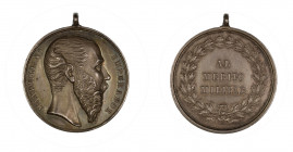 1864 -67 (Ag) Medal Of Merit. Emperor Maximilian (1864-67): Medal of merit, 32mm , 15.2 gr. In XF condition.