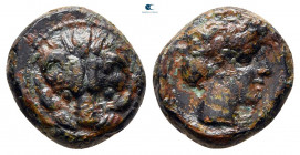 Bruttium. Rhegion circa 351-280 BC. Bronze Æ