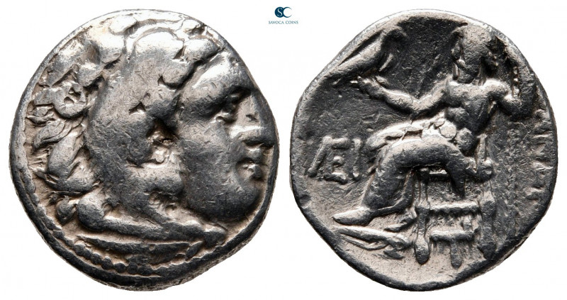 Kings of Macedon. Kolophon. Alexander III "the Great" 336-323 BC. 
Drachm AR
...