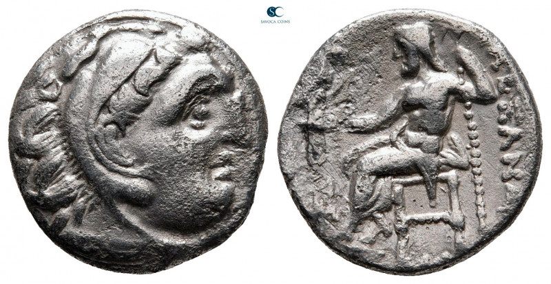 Kings of Macedon. Kolophon. Alexander III "the Great" 336-323 BC. 
Drachm AR
...