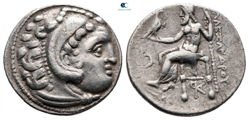 Kings of Macedon. Kolophon. Alexander III "the Great" 336-323 BC. 
Drachm AR
...