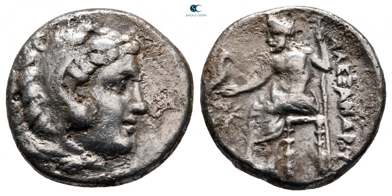 Kings of Macedon. Kolophon. Alexander III "the Great" 336-323 BC. 
Drachm AR
...