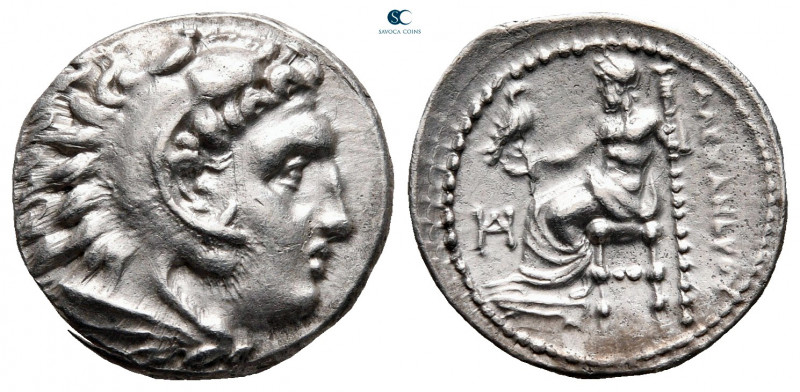 Kings of Macedon. Miletos. Alexander III "the Great" 336-323 BC. 
Drachm AR

...