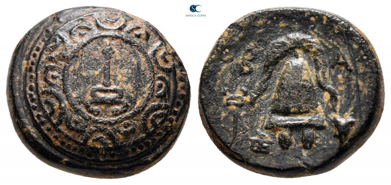 Kings of Macedon. Uncertain mint. Alexander III "the Great" 336-323 BC. 
Bronze...