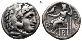 Kings of Macedon. Kolophon. Philip III Arrhidaeus 323-317 BC. Struck under Menander or Kleitos, in the types of Alexander III. Drachm AR