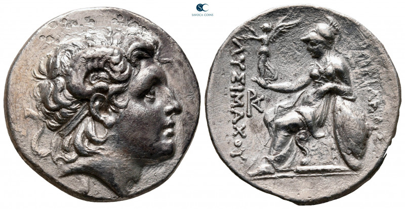 Kings of Thrace. Lampsakos. Macedonian. Lysimachos 305-281 BC. 
Tetradrachm AR...