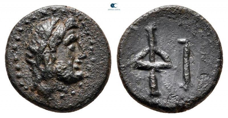 Asia Minor. Uncertain mint circa 350-200 BC. 
Bronze Æ

12 mm, 1,04 g



...