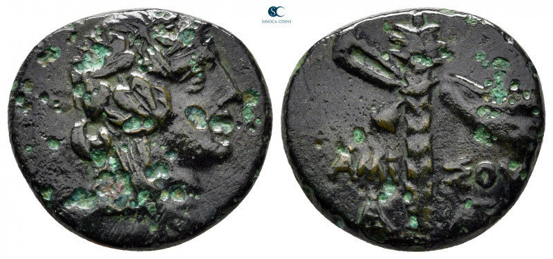 Pontos. Amisos. Time of Mithradates VI Eupator circa 120-63 BC. 
Bronze Æ

18...