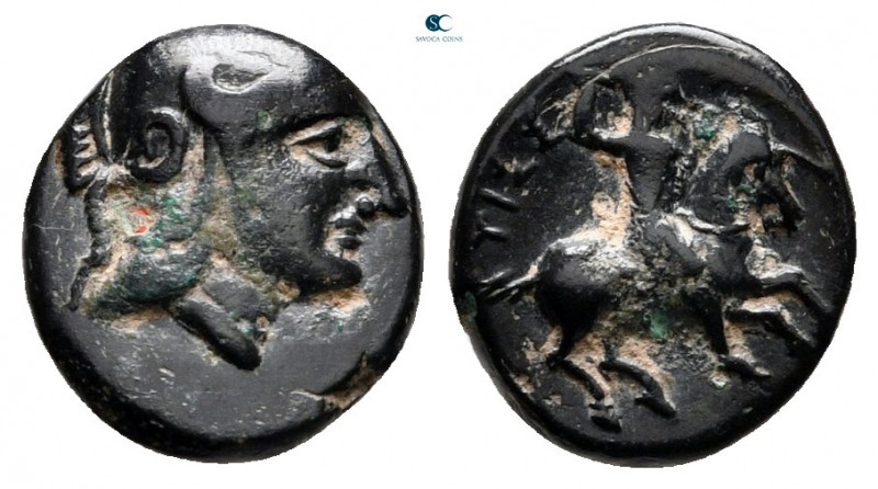 Mysia. Astyra. Tissaphernes 400-395 BC. 
Bronze Æ

11 mm, 0,93 g



very ...