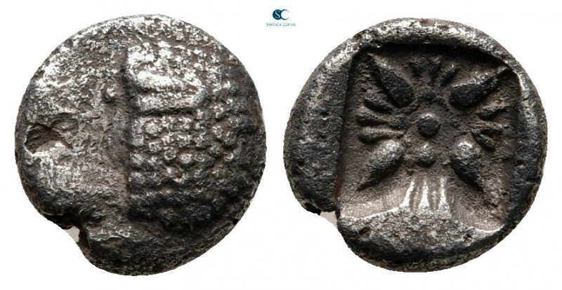 Ionia. Miletos circa 525-475 BC. 
Diobol AR

10 mm, 1,00 g



fine