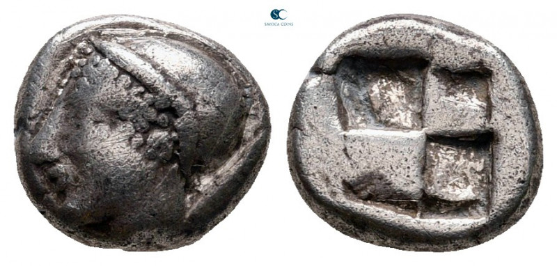 Ionia. Phokaia circa 521-478 BC. 
Diobol AR

10 mm, 1,31 g



very fine