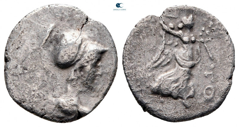 Caria. Tabai circa 50-14 BC. 
Hemidrachm AR

15 mm, 1,90 g



nearly very...