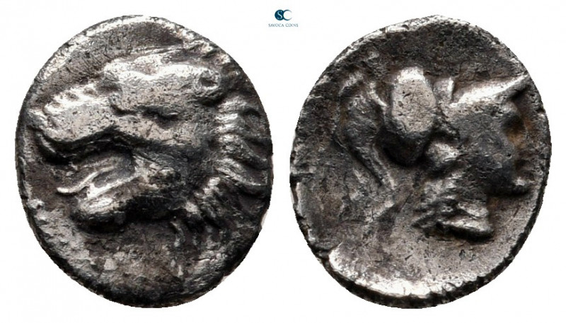 Pamphylia. Side circa 370-360 BC. 
Obol AR

10 mm, 0,64 g



very fine