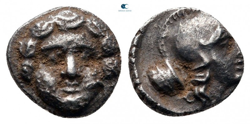 Pisidia. Selge circa 350-300 BC. 
Obol AR

10 mm, 0,97 g



very fine