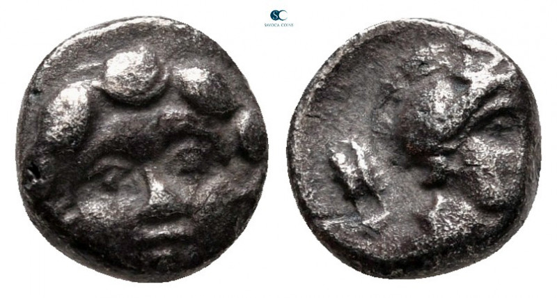 Pisidia. Selge circa 350-300 BC. 
Obol AR

9 mm, 0,88 g



very fine