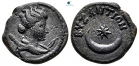 Thrace. Byzantion. Pseudo-autonomous issue AD 150-200. Bronze Æ