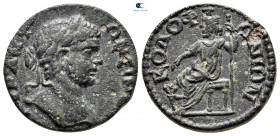 Ionia. Kolophon. Caracalla AD 198-217. Bronze Æ