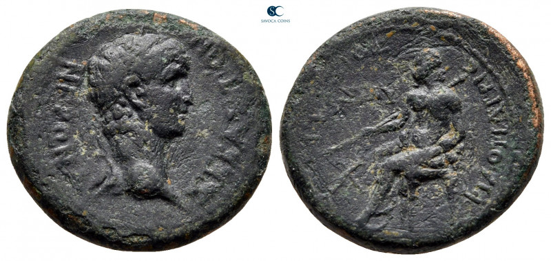 Ionia. Smyrna. Nero AD 54-68. 
Bronze Æ

20 mm, 5,45 g



nearly very fin...