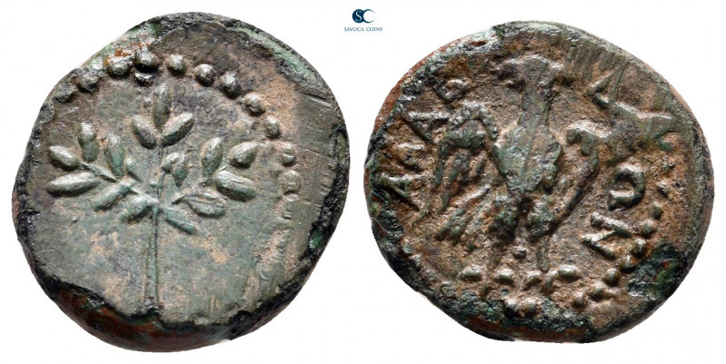 Caria. Alabanda AD 200-250. 
Bronze Æ

15 mm, 2,21 g



very fine