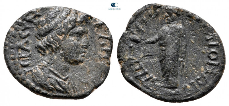 Lydia. Sardeis. Pseudo-autonomous issue AD 54-68. 
Bronze Æ

17 mm, 1,67 g
...