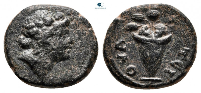 Lydia. Thyateira. Pseudo-autonomous issue AD 81-96. 
Bronze Æ

13 mm, 1,59 g...