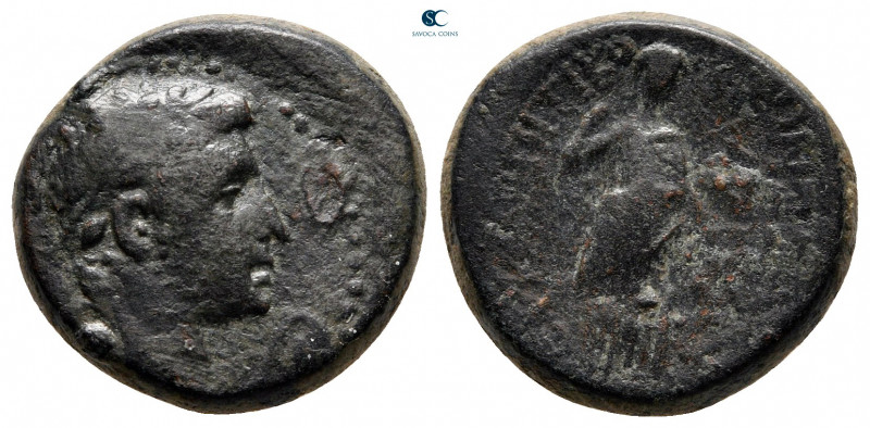 Phrygia. Eukarpeia. Augustus 27 BC-AD 14. 
Bronze Æ

16 mm, 5,71 g



nea...