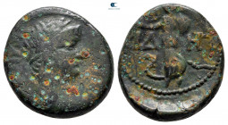 Pamphylia. Side. Nero AD 54-68. Bronze Æ