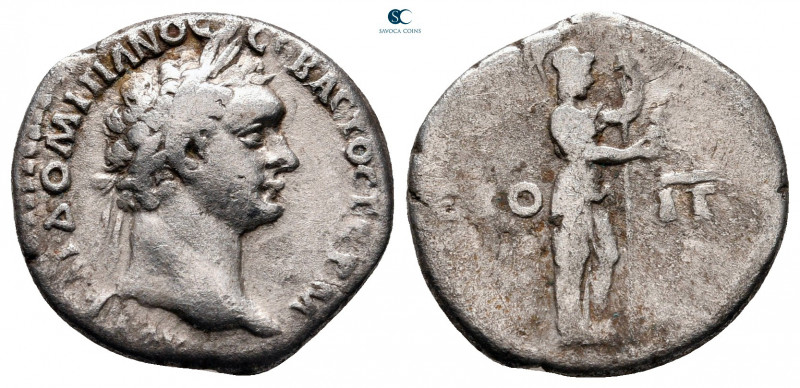 Cappadocia. Caesarea. Domitian AD 81-96. 
Drachm AR

18 mm, 3,09 g



nea...