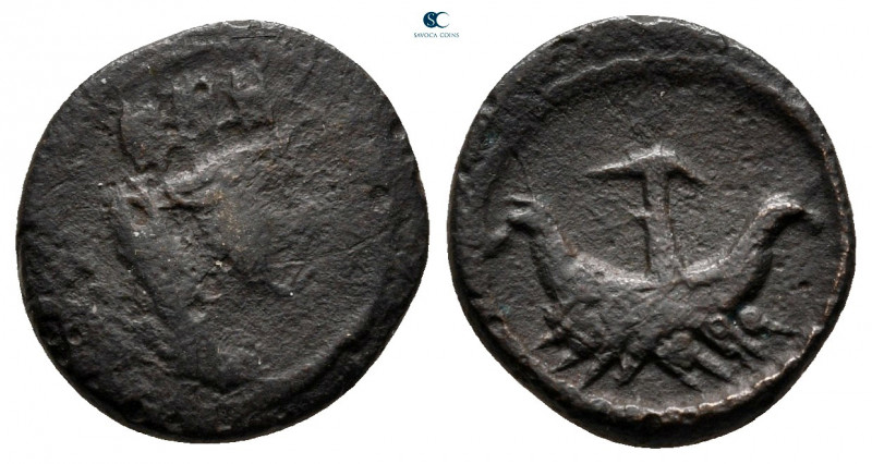 Palmyrene. Palmyra. Pseudo-autonomous issue AD 50-250. 
Bronze Æ

14 mm, 1,40...