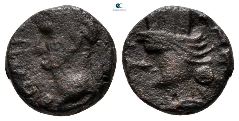 Decapolis. Canata (or Canatha). Domitian AD 81-96. 
Bronze Æ

12 mm, 1,97 g
...