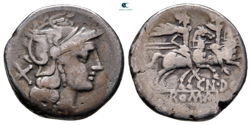 Cn. Domitius Ahenobarbus 189-180 BC. Rome
Denarius AR

18 mm, 3,76 g



n...