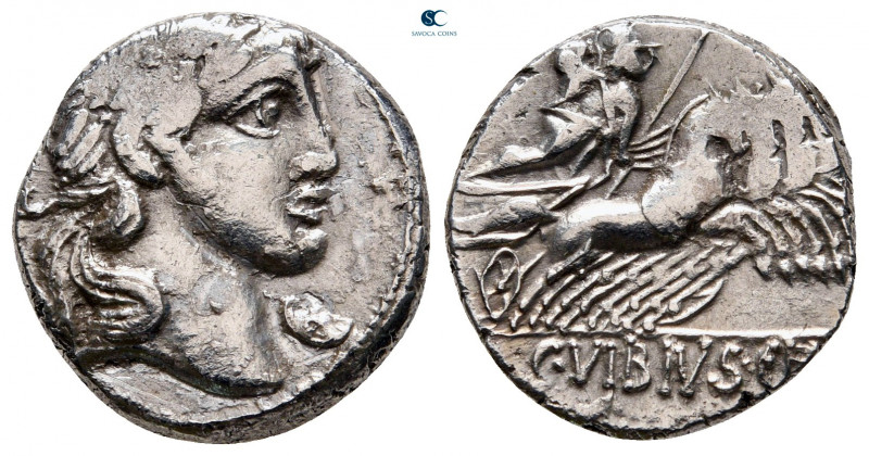 C. Vibius C.f. Pansa 90 BC. Rome
Denarius AR

18 mm, 4,05 g



nearly ver...