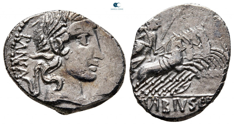 C. Vibius C.f. Pansa 90 BC. Rome
Denarius AR

20 mm, 3,87 g



nearly ver...